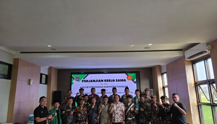 Selamatkan Aset Umat, Banser Sukabumi Gandeng ATR/BPN Percepat Sertifikasi Tanah Wakaf